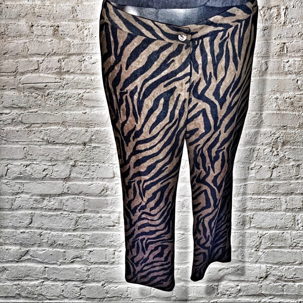 COPY - Size 6 31” 80’s vintage high waisted striped pants